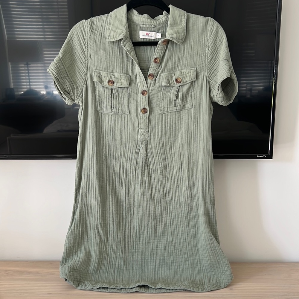 Vineyard vines green dress - size 4